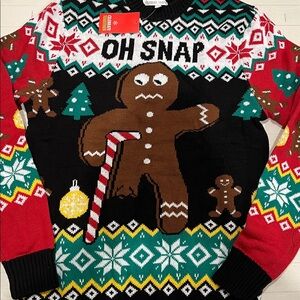 Ugly Christmas Sweater 2-PC with Matching Hat